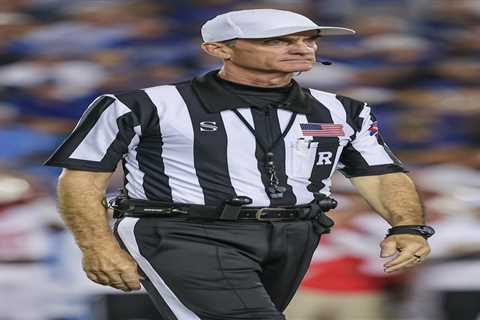 Longtime college football ref ‘permanently suspended’ after momentum-turning call during..