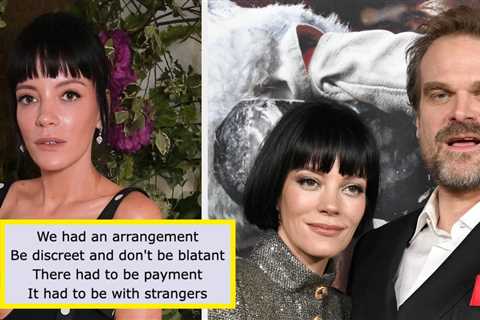 Lily Allen Might Have Just Revealed Exactly What Went Down Between Her And David Harbour, And I’m..