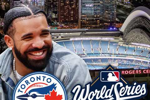 Drake Attends Dodgers Vs Blue Jays World Series Game 1