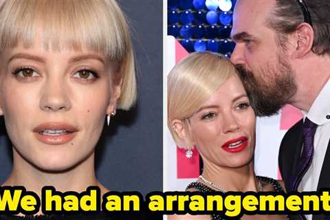 Amidst David Harbour Cheating Allegations, Lily Allen Revealed Who Madeline Is On Her New Album