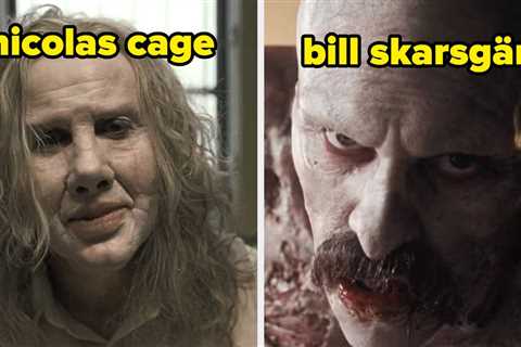 17 Side-By-Sides Of Movie Monsters And Villains Vs. The Actors Who Play Them