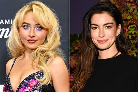 Sabrina Carpenter Arrests Anne Hathaway at NYC Show ‘for Being the Most Perfect Princess in..