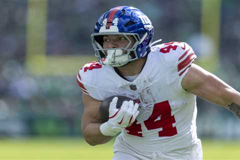 Cam Skattebo is the Giants’ lightning man — even when he can’t take the field