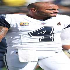 Dak Prescott has expletive-filled reaction to Cowboys’ Quinnen Williams trade deadline bombshell