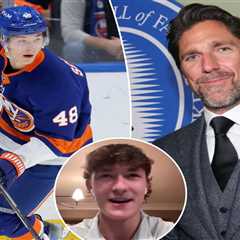 Matthew Schaefer takes playful Rangers jab at Henrik Lundqvist in hilarious interview moment