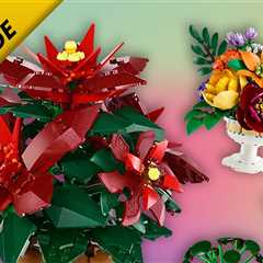 Get Up to 20% Off LEGO Botanicals Sets -- Including Holiday Poinsettias!