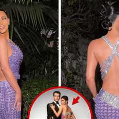 Kim Kardashian Channels Bond Girl Halle Berry for Kris' 70th Bday Bash