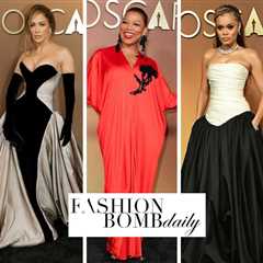 On the Scene at the 2025 Governor’s Awards: Jennifer Lopez in Strapless Tamara Ralph, Teyana Taylor ..