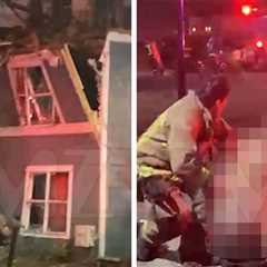 Partially Nude Man Badly Burned in Atlanta Gas Explosion, Caught On Video