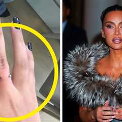 Kim Kardashian Reacted To Criticism Of North West's Finger Piercing