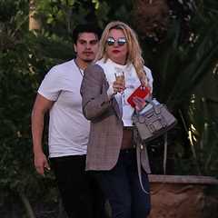 Britney Spears Enjoys Day Out at Spa & Winery Near Westlake Village Home