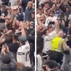 Fistfight Erupts In Stands During Raiders Vs. Browns Game In Las Vegas