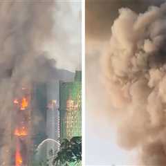 Hong Kong Tower Inferno Claims More Than a Dozen Lives, More Trapped Inside