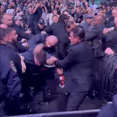 Eric Adams vows participants in wild UFC 322 brawl will be held ‘accountable’