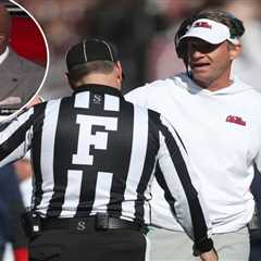 Booger McFarland proposes wild Lane Kiffin-CFP scenario if he leaves Ole Miss: Would be a ‘travesty’