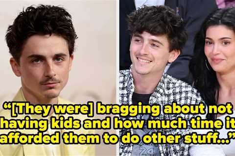 While Hinting At His Own Family Plans, Timothée Chalamet Suggested It’s “Bleak” To Be Child-Free By ..