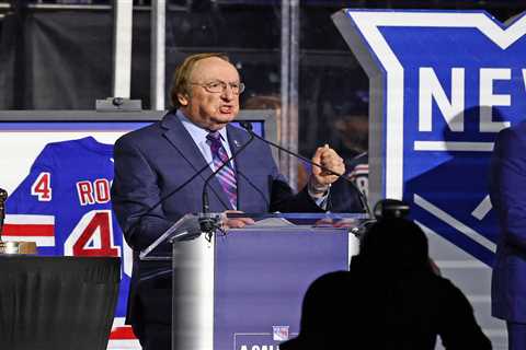Sam Rosen ‘thrilled’ as he makes MSG return for Rangers celebration