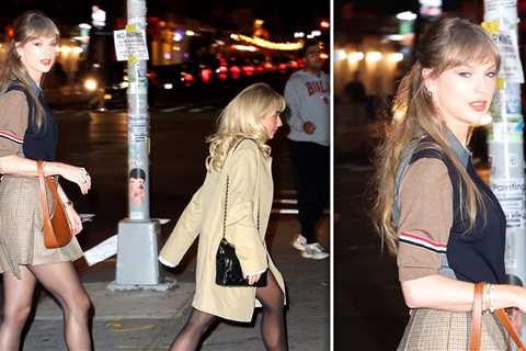 Taylor Swift Grabs Dinner With Sabrina Carpenter In New York City