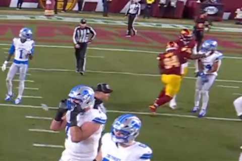 Commanders’ Daron Payne suspended after punching Lions’ Amon-Ra St. Brown in blowout loss