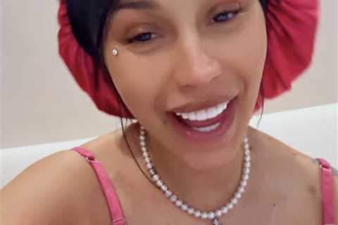 Cardi B loses it from home over Stefon Diggs’ Patriots win in wild video