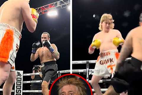 Rod Stewart's Son Sean Knocked Out in Record Time During Pro Boxing Debut