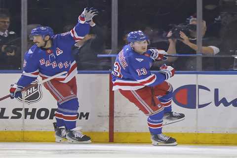 Vincent Trocheck’s Rangers return providing boost to Alexis Lafreniere: ‘Difference maker’