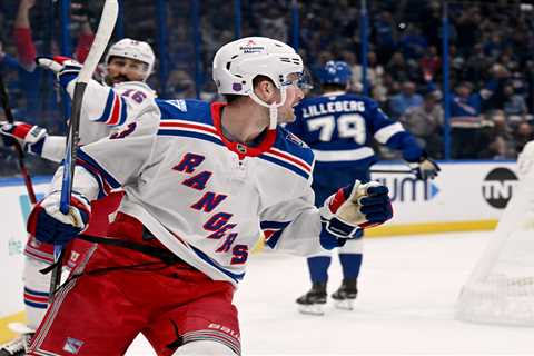 Rangers and Lightning combine for seven goals in eye-popping first period