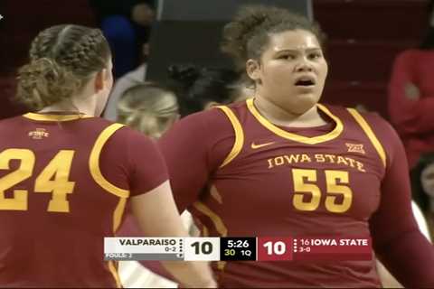 Iowa State’s Audi Crooks drops 43 points in 20 minutes while hiding sickness from team