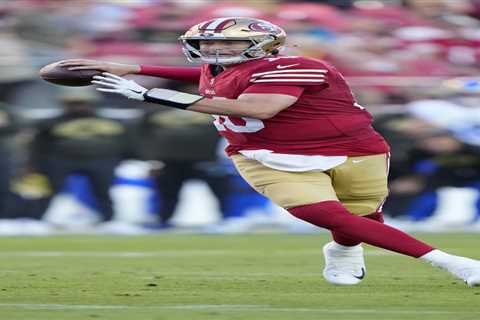 Kyle Shanahan gives definitive answer on Mac Jones-Brock Purdy controversy: ‘Not a hard decision’