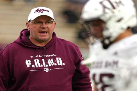 Texas A&M extending coach Mike Elko as high-profile jobs open up