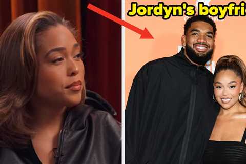 Jordyn Woods Checked An Interviewer For Making Fun Of Her Boyfriend, And It's Awkward