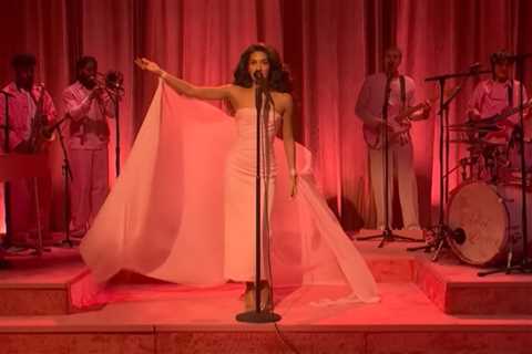 Olivia Dean Shines With ‘Man I Need’ and ‘Let Alone the One You Love’ in ‘SNL’ Debut: Watch