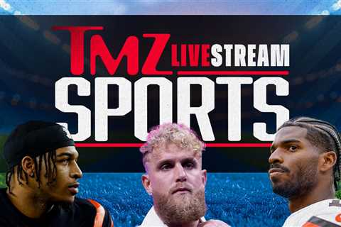 TMZ Sports Streaming Live From Newsroom, Join The Conversation!