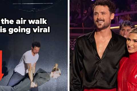 Dylan Efron And Daniella Karagach's Air Walk From Dancing With The Stars Is Going Viral For All The ..