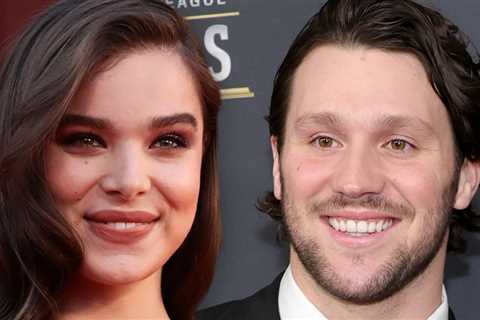 Hailee Steinfeld Supports Josh Allen at Jersey Retirement Ceremony