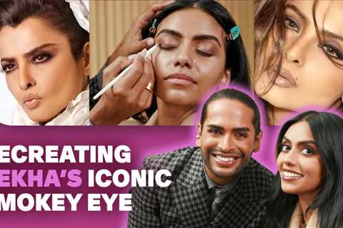 Aditya Madiraju Recreates Rekha’s Iconic Makeup | Rock the Look