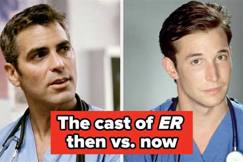 Photos Of The Cast Of ER Then Vs. Now Is Truly A Pop Culture Time Capsule