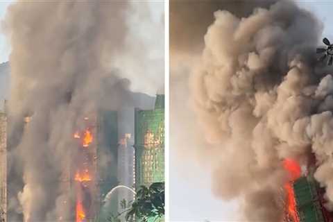 Hong Kong Tower Inferno Claims More Than a Dozen Lives, More Trapped Inside