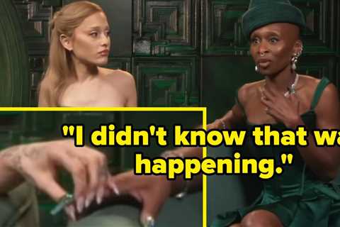 The 17 Most Talked About Ariana And Cynthia Moments From A Full Year Of Wicked Promo