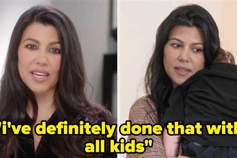 Kourtney Kardashian Admitted She Felt Mom “Guilt” After A Parenting Expert Told Her She Shouldn’t..