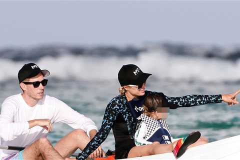 Paris Hilton Makes a Splash in St. Barths Family Getaway