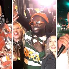 'TMZ After Dark' Goes Double Trouble in Hollywood With Two Party Buses