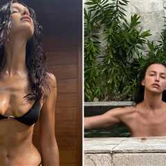 Irina Shayk Displays Top Model Figure With NSFW Topless & Bikini Shots