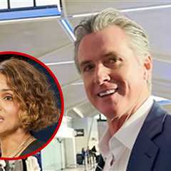 Gavin Newsom Responds to Halle Berry's Menopause Care Criticism