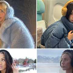 Plenty of Celebs Staying Cozy In Earmuffs!