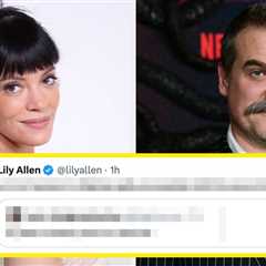 Lily Allen Just Took A Brutal Swipe At David Harbour After Her US Tour Dates Sold Out