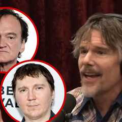 Ethan Hawke Talks Quentin Tarantino Trashing Pal Paul Dano on Rogan Podcast