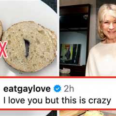 Martha Stewart Revealed How She Eats A Bagel, And It's FJKADSFKJ;ADSF