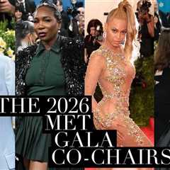 Beyonce, Nicole Kidman, Venus Williams, and Anna Wintour Named Co-Chairs of the 2026 Met Gala