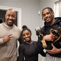 Simone Biles’ Dog Breeder Claims He's Getting Death Threats For Ear Cropping Pup